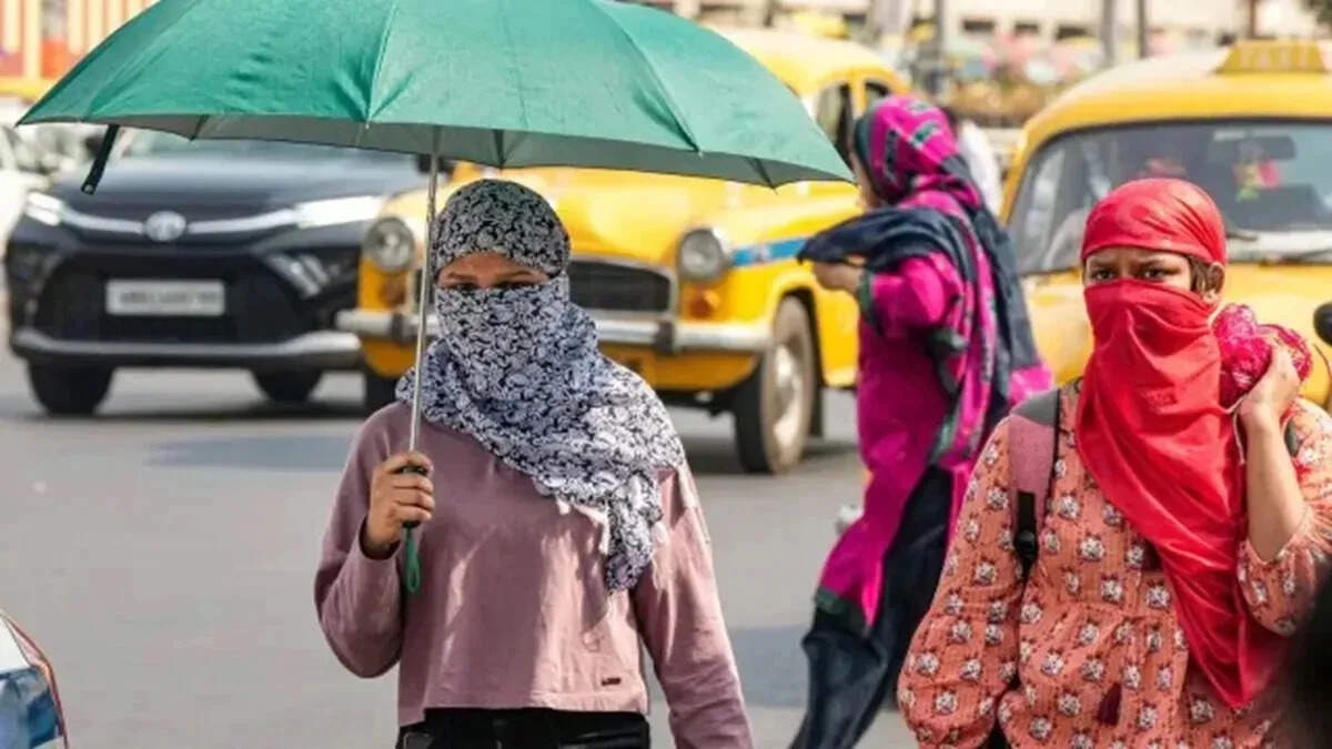 The scorching heat continues in Rajasthan, the maximum temperature of over 45 degrees