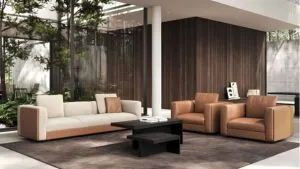 Best luxury bank set with middle table: from 5 to 8 seats and attractive table designs