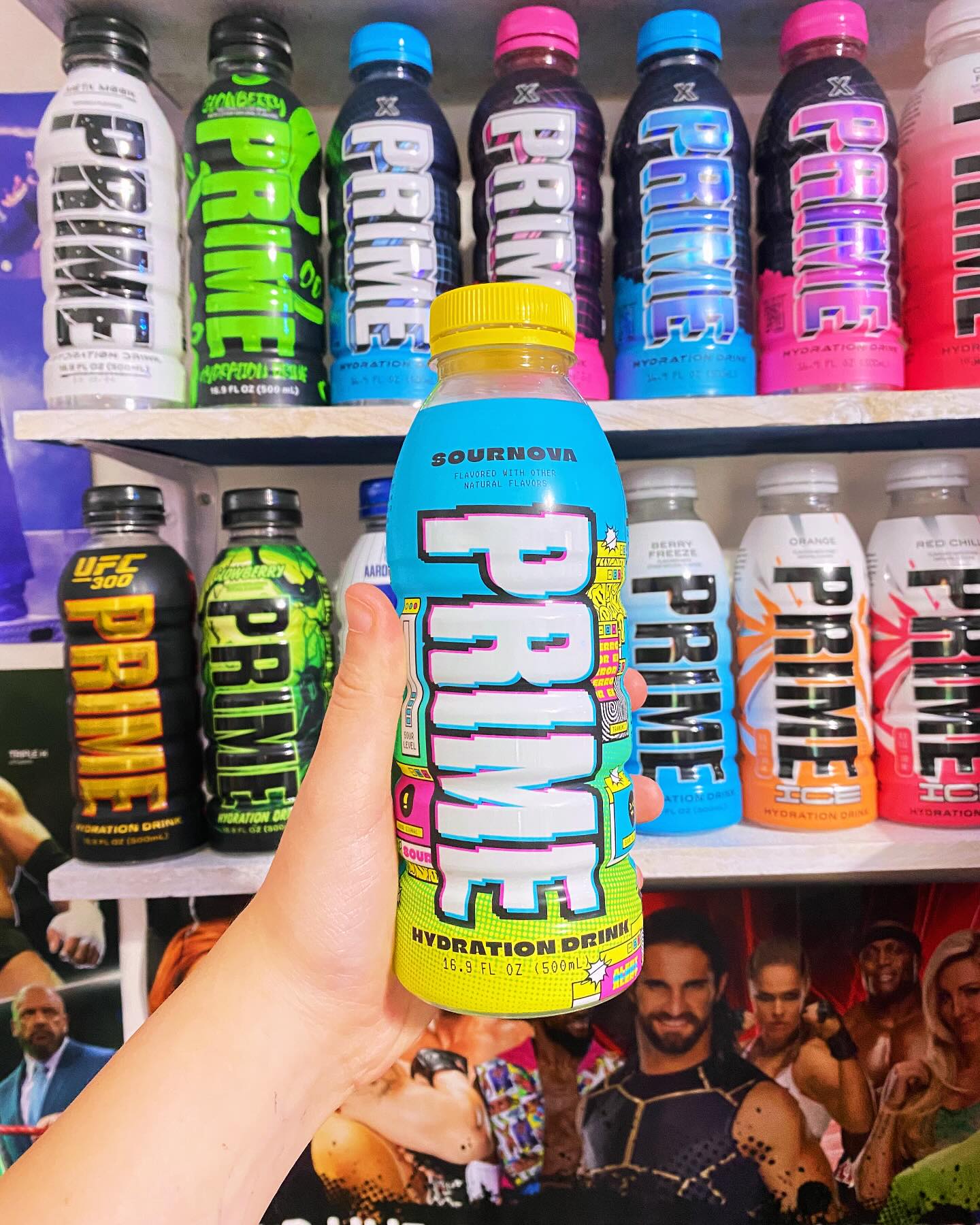 This is by far the most sour PRIME there is. 10/10 recommend @drinkprime #prime … – ryan