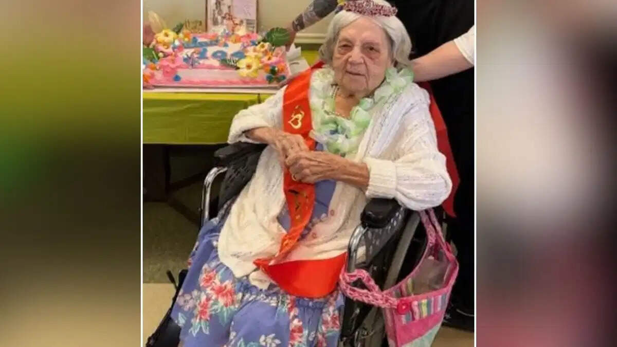 Police have arrested 104 -year -old elderly woman knowing what crime was punished