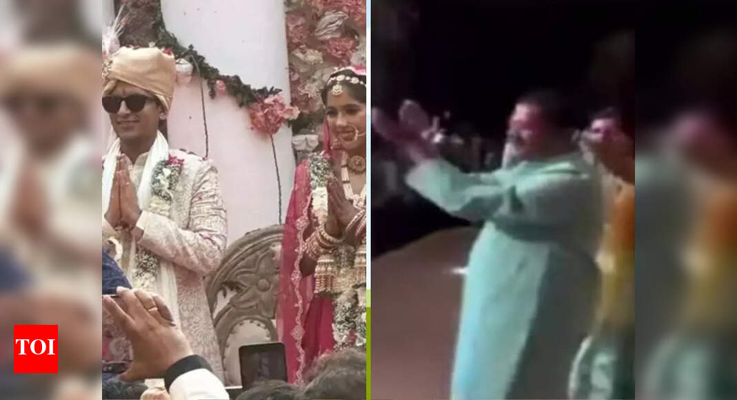 Watch: Arvind Kejriwal’s viral ‘Pushpa’ dance with wife Sunita at daughter’s engagement