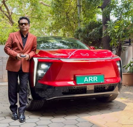 Ar Rahman bought the favorite Mahindra Xev-9 e-car