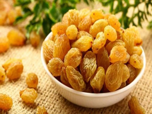 Short grain of raisins, great treasure for health
