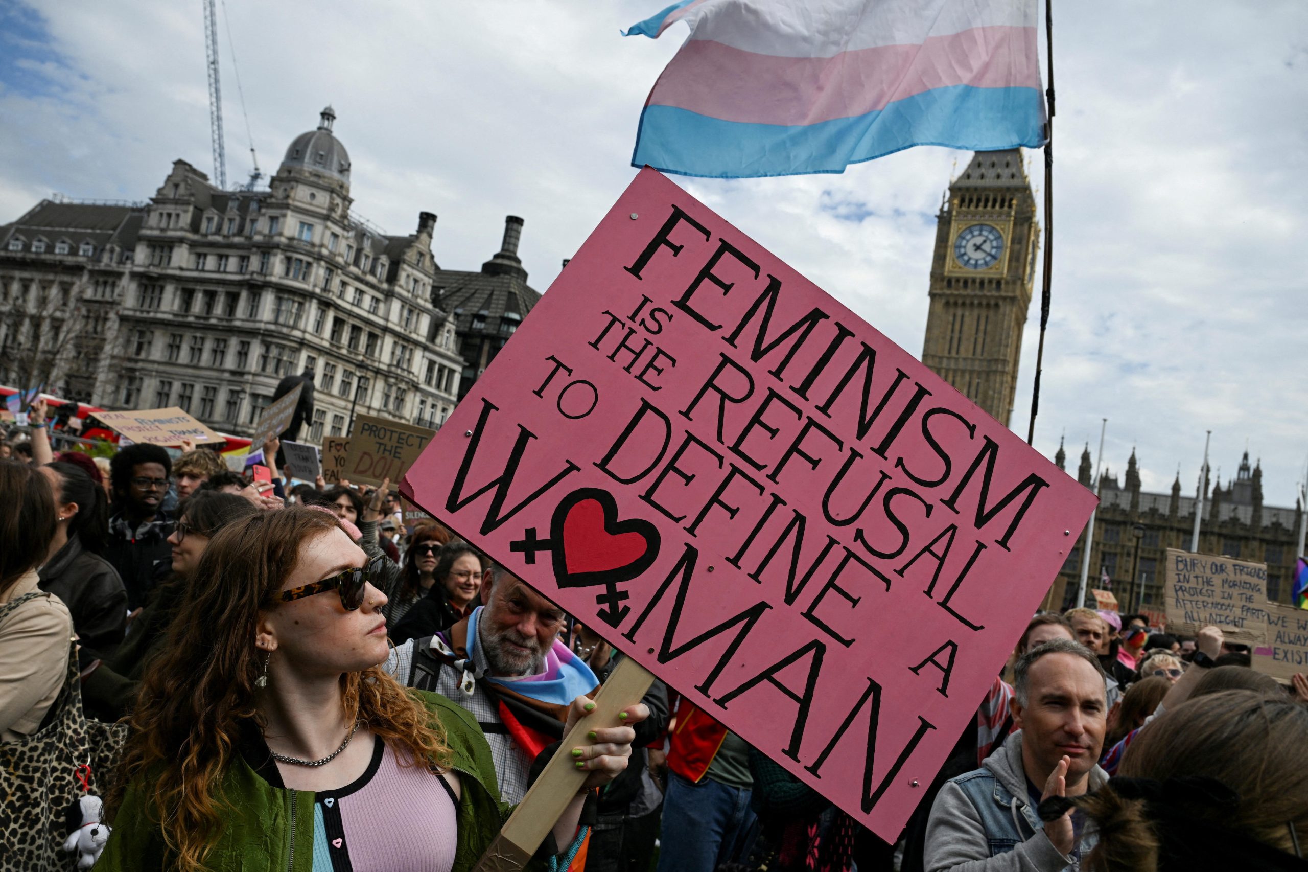 Trans Rights Supporters Rally in London After UK Supreme Court Ruling – ryan