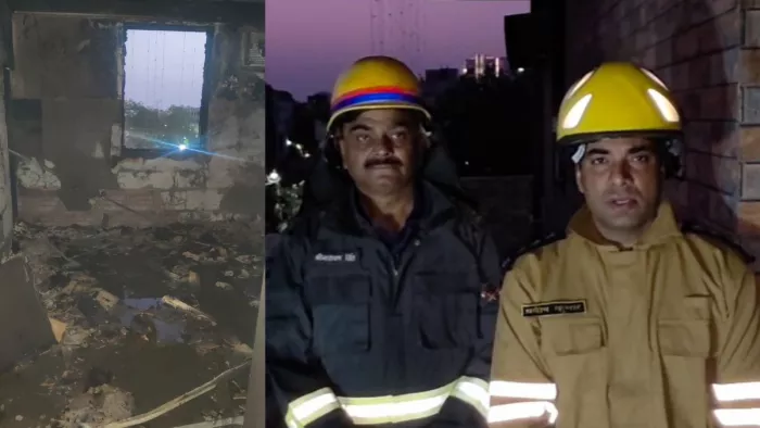NEIDA FIRE: AC Fire in two -story building, firefighters found control within 20 minutes – NEIDA FIRE AC CATCES Fire in Two Storey Building Firefighters Control Blaze within 20 minutes