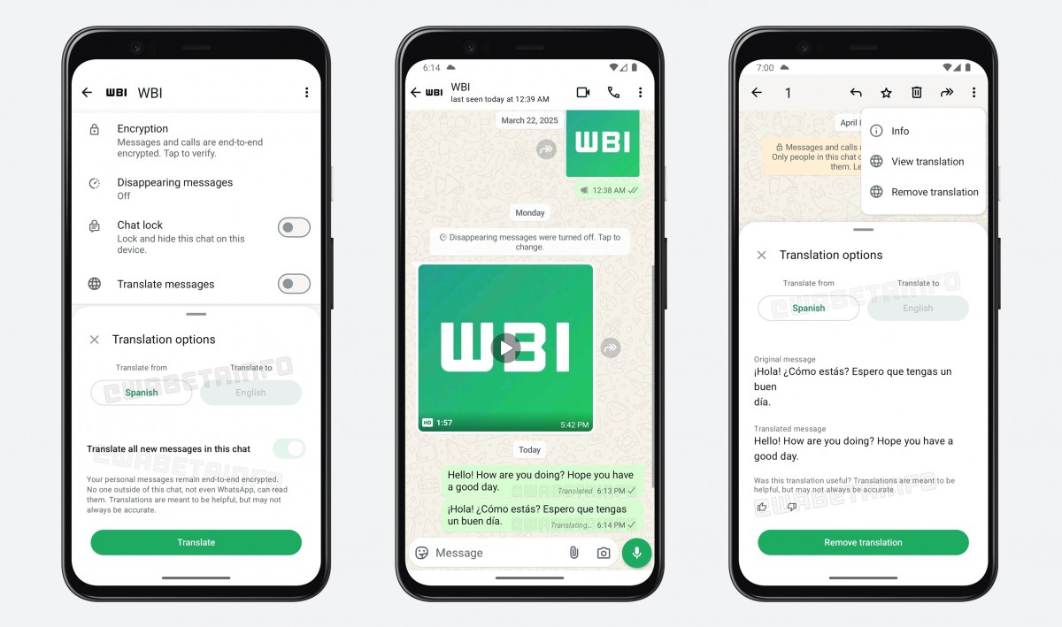 WhatsApp’s Messages and Channel Updates Translation is available for Beta Users – ryan