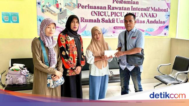 Andre Rosiad helps children with Hydrocephalus meningitis in Padang