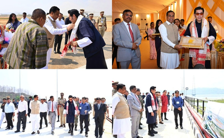 King of Bhutan Visit Assam, International Multi-Model Logistics Park Inspected