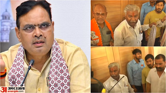 Workers said for CM Bhajan Lal at the BJP headquarters in Rajasthan- we are not terrorists, what is the reason for the riot?