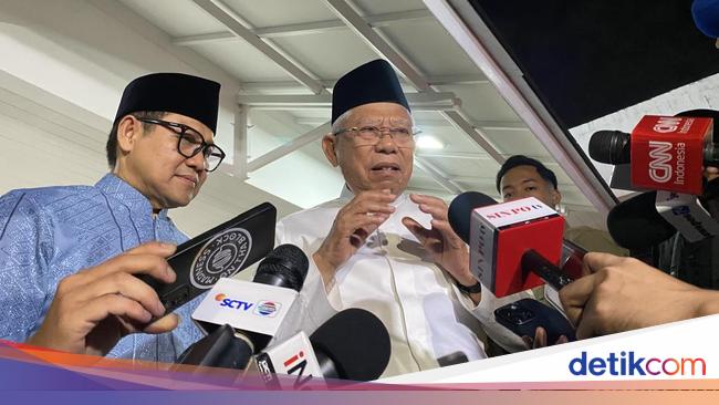 Ma’ruf Amin over ministers meeting Jokowi: Meeting to the former president