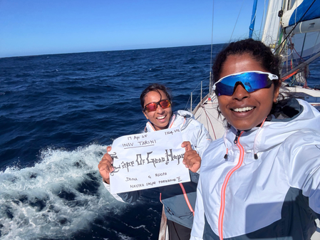 Sagar Parikrama Mission: Women -Matrosis crossed ‘Cape of Good Hope’