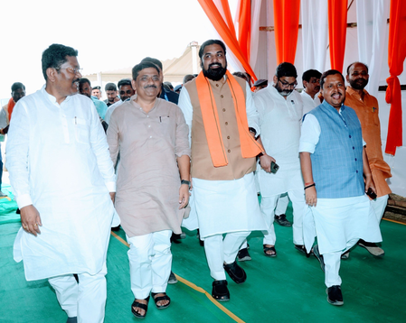 Bihar: Deputy Chief Minister Samrat Chaudhary showed up to prepare before Premier Modi’s visit to Madhubani