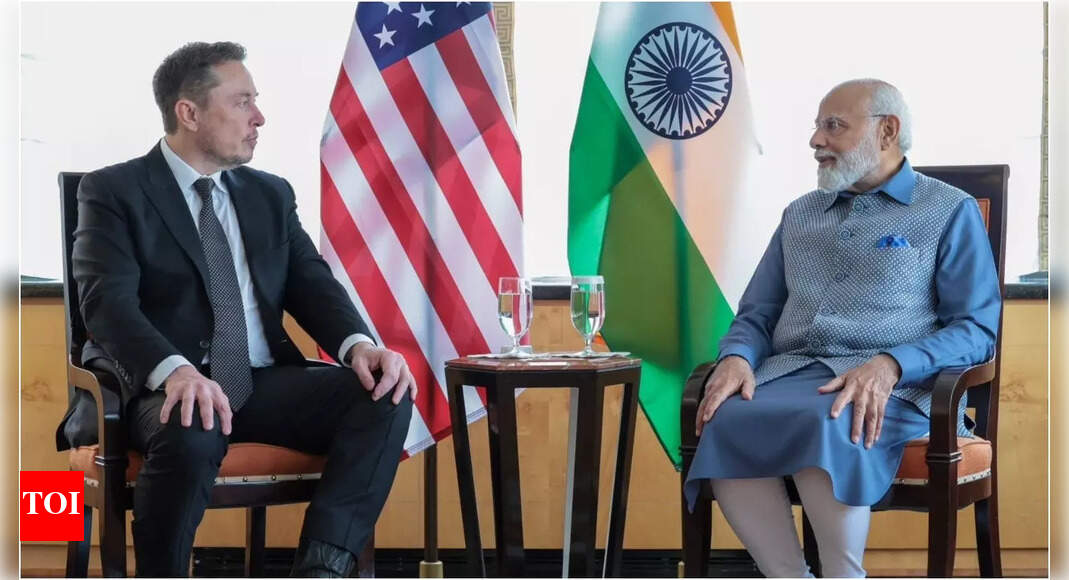Modi, Musk meet amid satellite telecom push