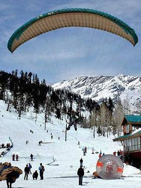 10 places in India’s 10 places for snowfall