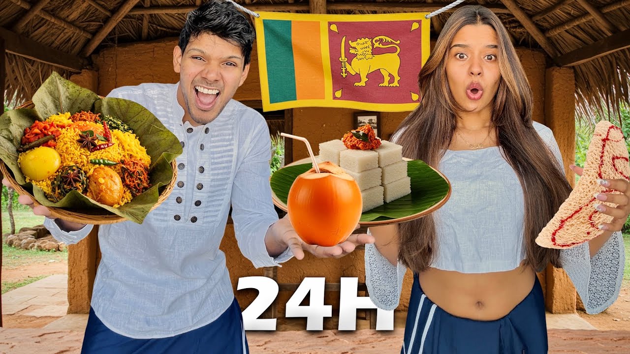 Only Eating Sri Lankan Food For 24 Hours 🇱🇰