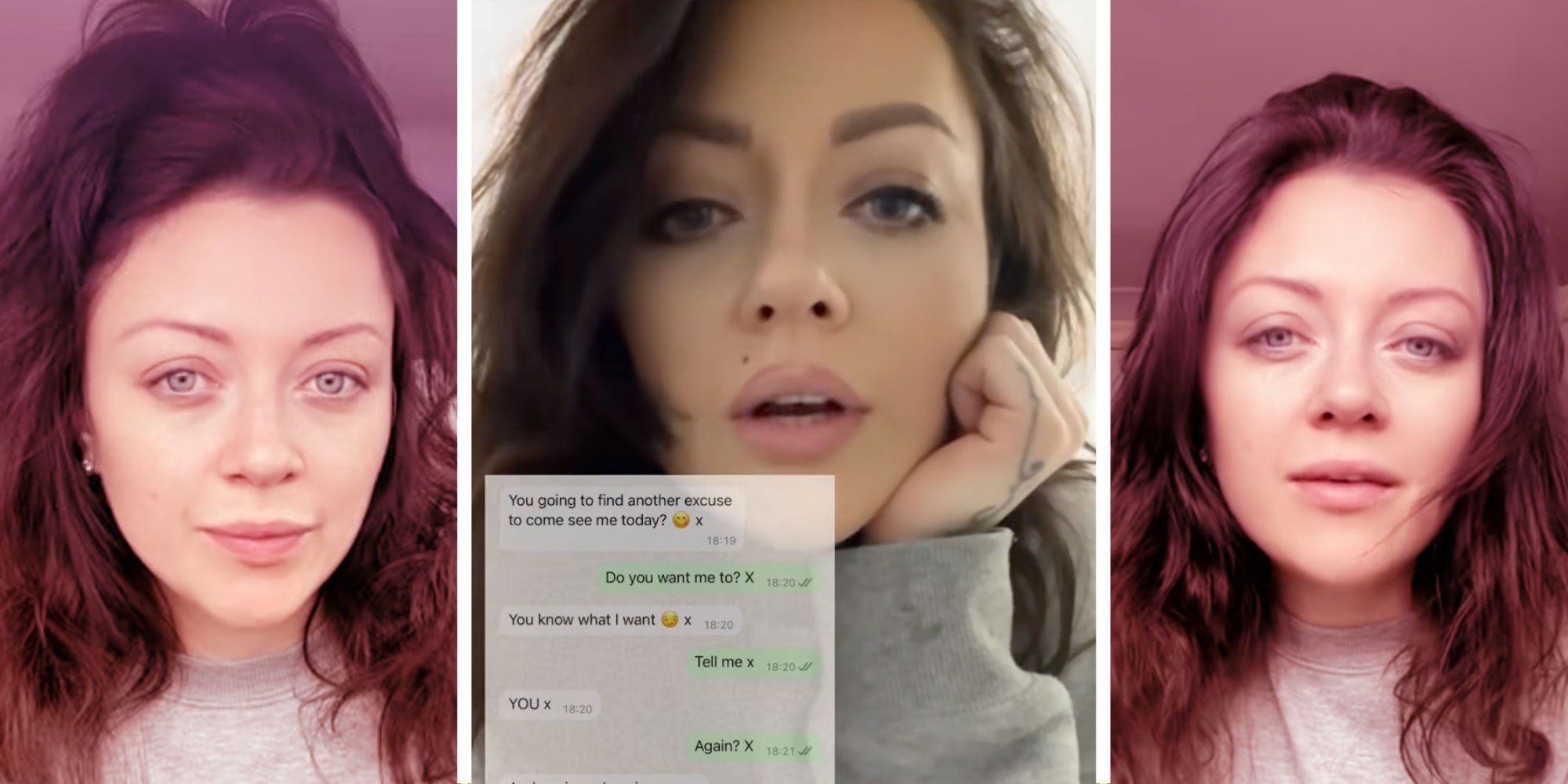 Woman realizes husband is cheating with her sister over odd texting behavior at dinner – ryan