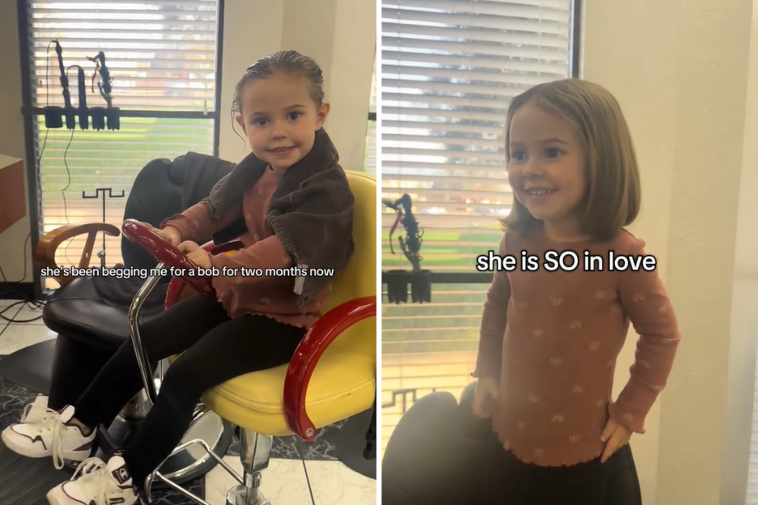 Toddler Begs Mom for a Bob at Hair Salon, the Result Goes Viral – ryan