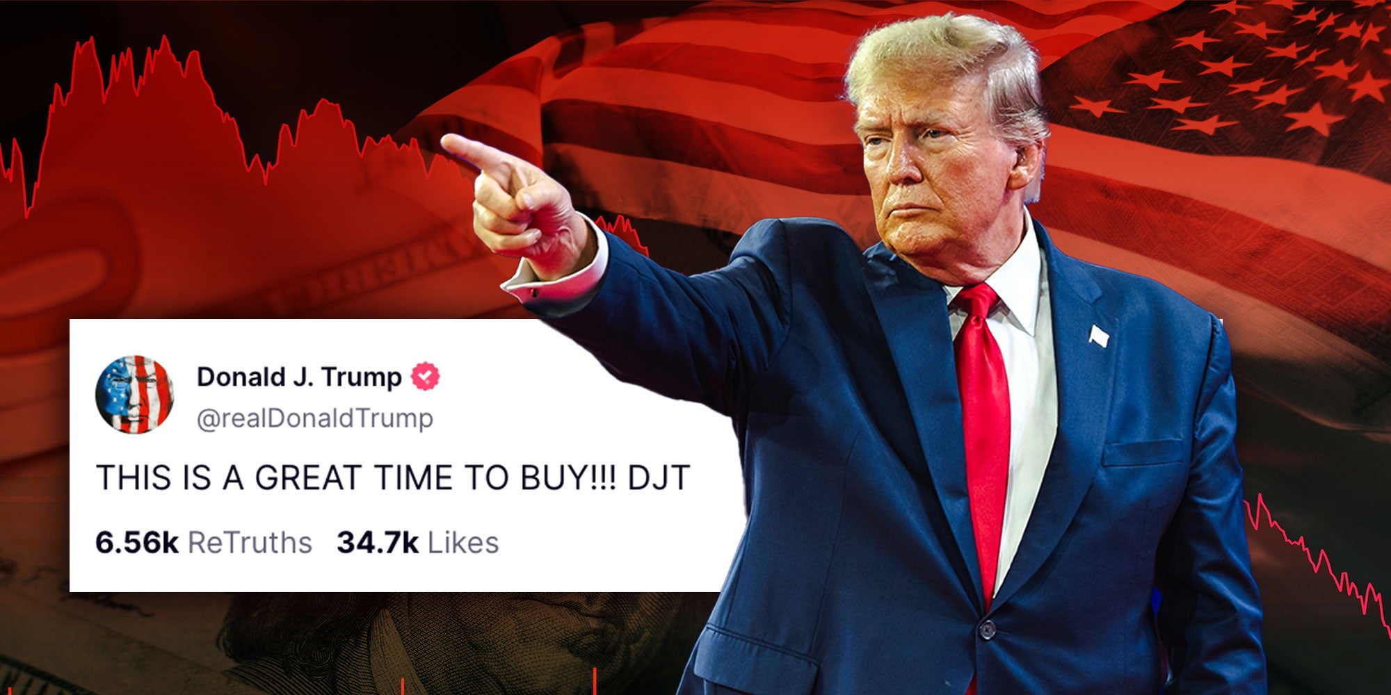 Trump Accused Of Insider Trading Due to Truth Social Post – ryan