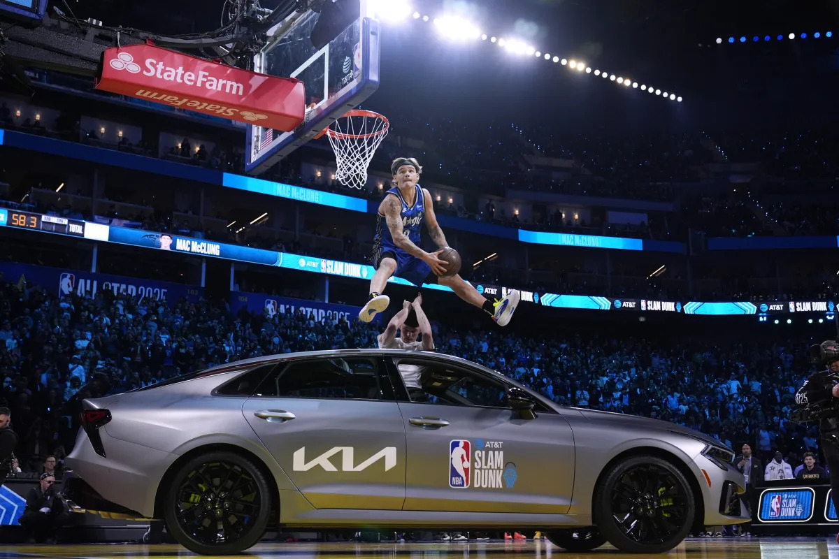 Mac McClung Thrills in Dunk Contest 3-Peat with Perfect Night, Dunk Over Car; Tyler Herro Profit 3-Point Contest – ryan