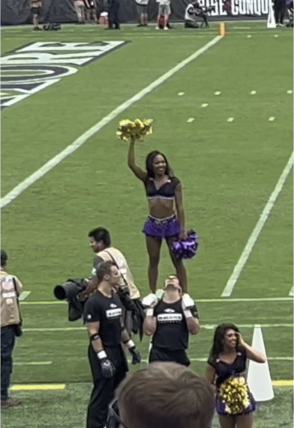 Stunting on the sidelines… . … – ryan