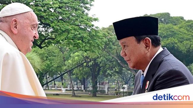 Prabowo -Treurpous Francis has died: the world loss of peace post