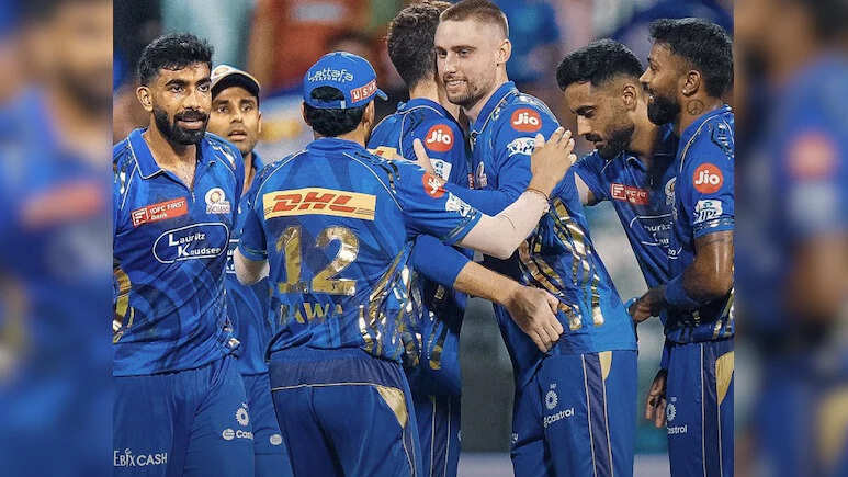 Mumbai -indians broke KKR Pride, trampled SRH and made the biggest record of IPL