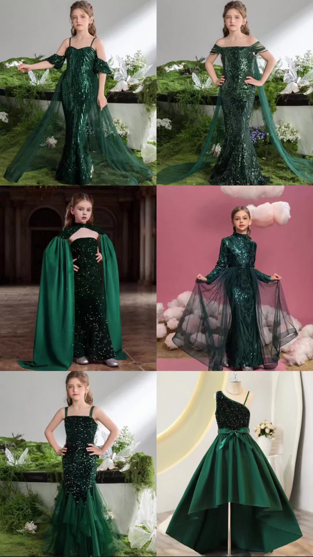 ¡Llegaron los vestidos de fiesta de noche para niñas! Tallas disponibles para… – ryan