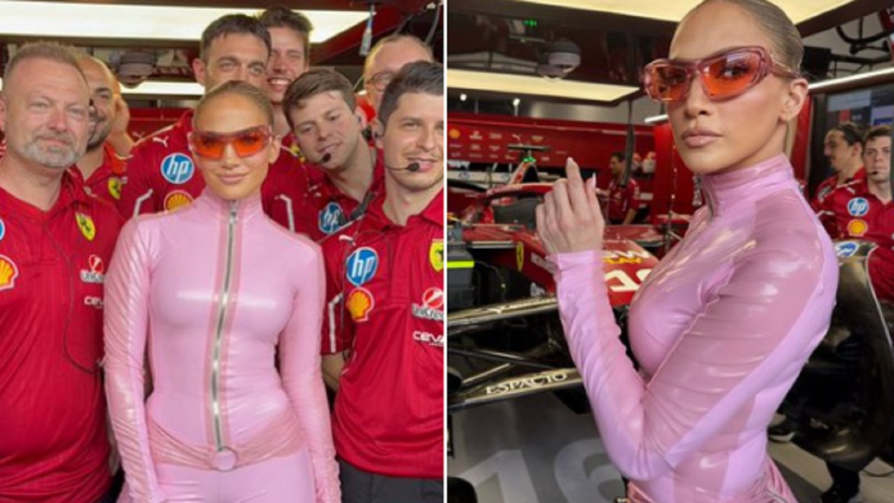 Jennifer Lopez’s look at her party at Formula 1 in Jeddah .. Video – ryan
