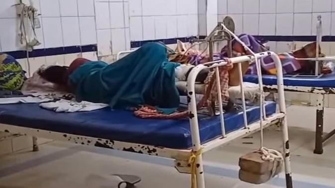 Hospital system itself sick … brick hangs in broken leg instead of operation