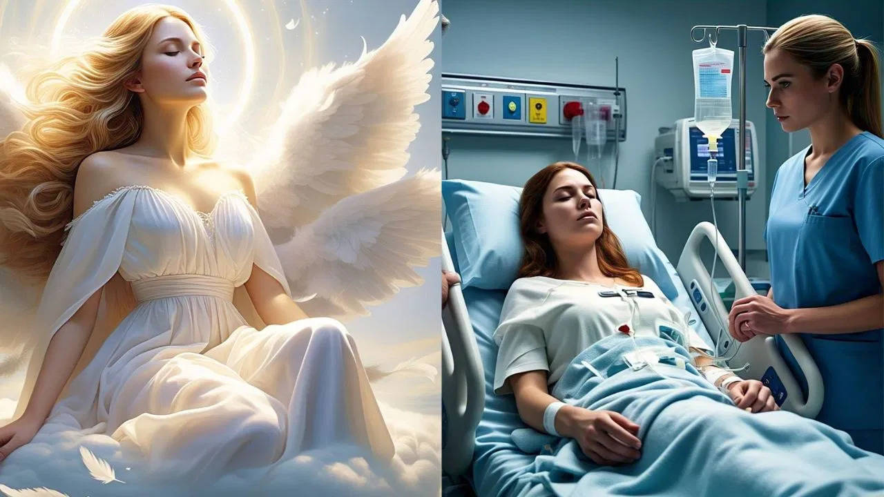 The ‘dead’ woman has reached heaven for seven o’clock! Shocking story heard as soon as you become aware