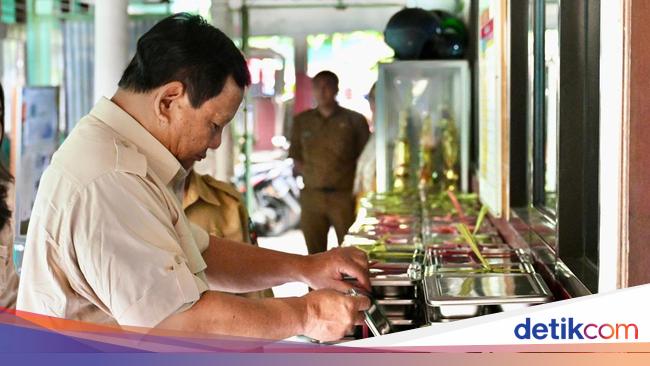 Prabowo over the alleged eclipse of MBG funds: every sent us guarding