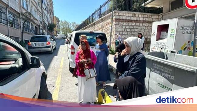 The testimony of Indonesian citizens when the earthquake m 6.2 shakes Istanbul: apartment shakes 1 minute