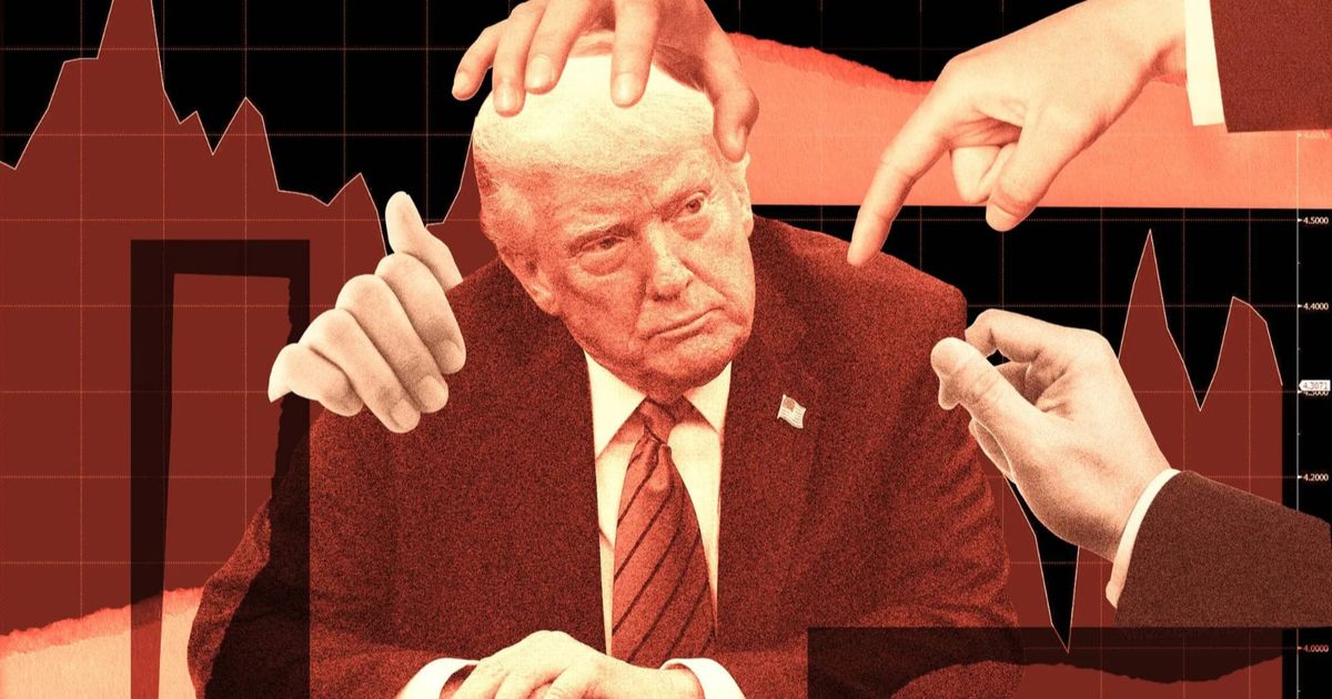 Thus the mortgage investors forced Trump to freeze customs duties