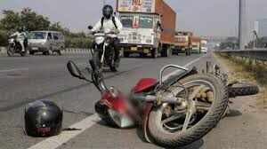 Cyclist dies due to unknown vehicle collision, accident in CCTV on highway 27