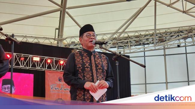Live halalbihalal pdip Jakarta, Pramono asked to be criticized as hard as possible