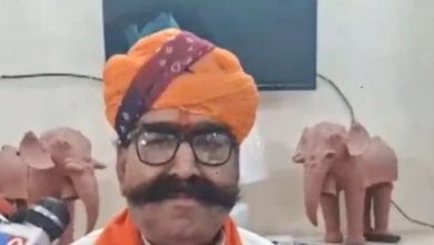 Former Mla Gyan Dev Ahuja was taken out by BJP, and Ganga Water in Ram Temple sprayed in controversy