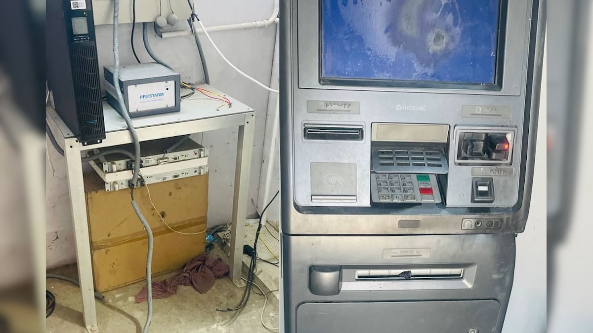 ATM -Buit: Thieves looted ATM, withdrawing 20 lakh calls from the machine, video came out