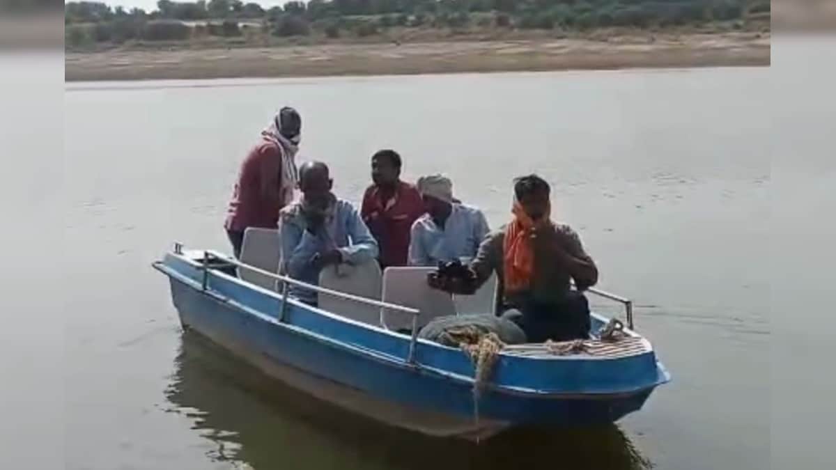 Chambal Video: A young man who went to feed the goat in the Chambal River, which then happened …