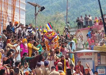 Chardham Yatra: Baby Kedar’s Doli left Kedarnath Dham of Omkarshwar Temple