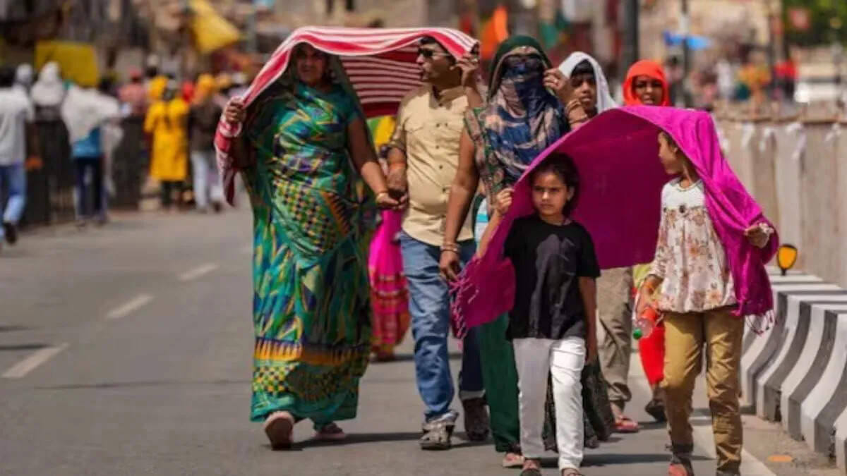 IMD released yellow warning when the temperature in Jharkhand reaches 43 degrees Celsius