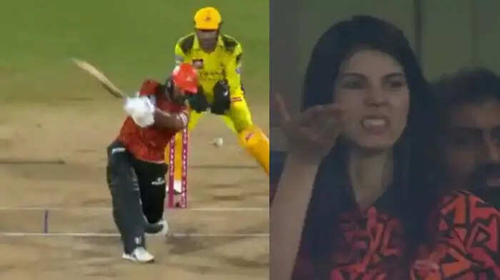 The batsman missing with a free hit, Kavya Maran started scraping his hair in anger, he would never have seen such a reaction