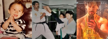 See Tiger Shroff’s journey from childhood to youth within 12 seconds