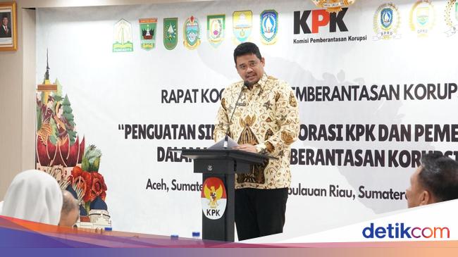 Bobby revealed that 5 OPD should be investigated in Northern Sumatra related to alleged corruption