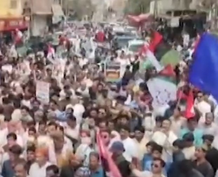 Pakistan: Demonstration against the Indus channel project has strengthened, protesters said: ‘Strike will continue until the project is canceled’