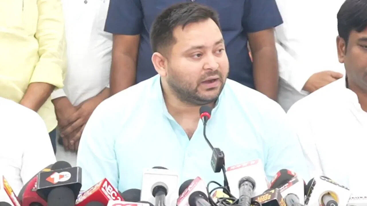 Pahalgam terror attack intelligence failure, Tejashwi Yadav asked- whose responsibility is that
