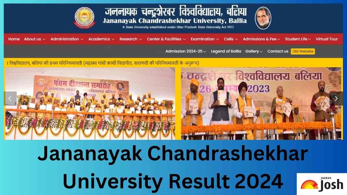 JNCU results 2024 out on jncu.ac.in, direct link to download UG and PG Marksheet