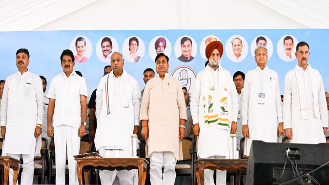 Save the Constitution of Congress in Jaipur, Kharge targeted PM on Pahalgam attack