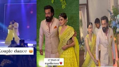 Karan Deol’s musical ceremony in the musical ceremony with Bobby Deol woman Felcely dance, watch viral video