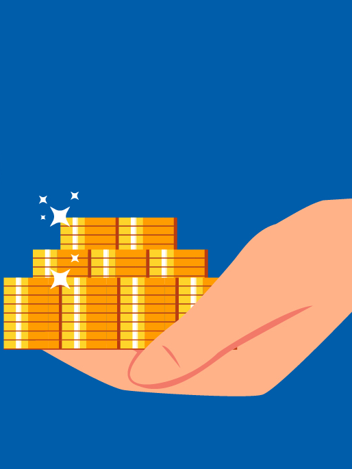 How many returns from Bluecip funds over 5 years?