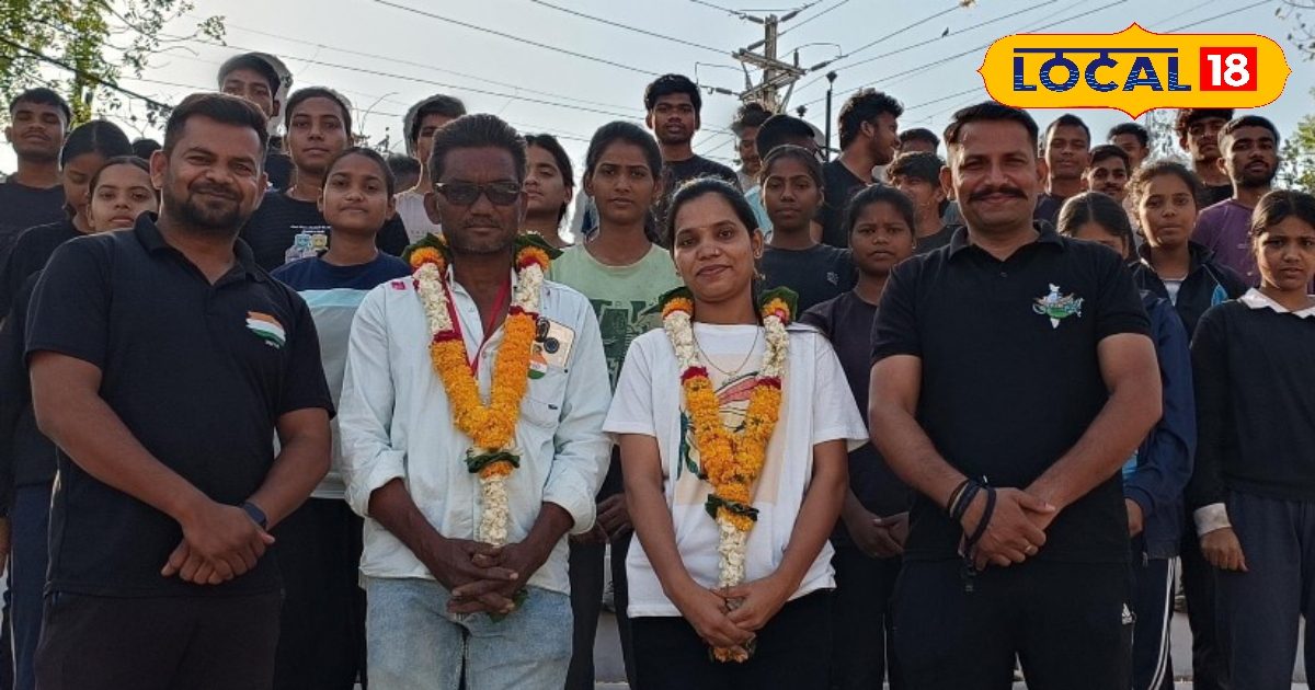 Father’s dream, daughter fulfilled … History created by defeating poverty, stars on the shoulder!
